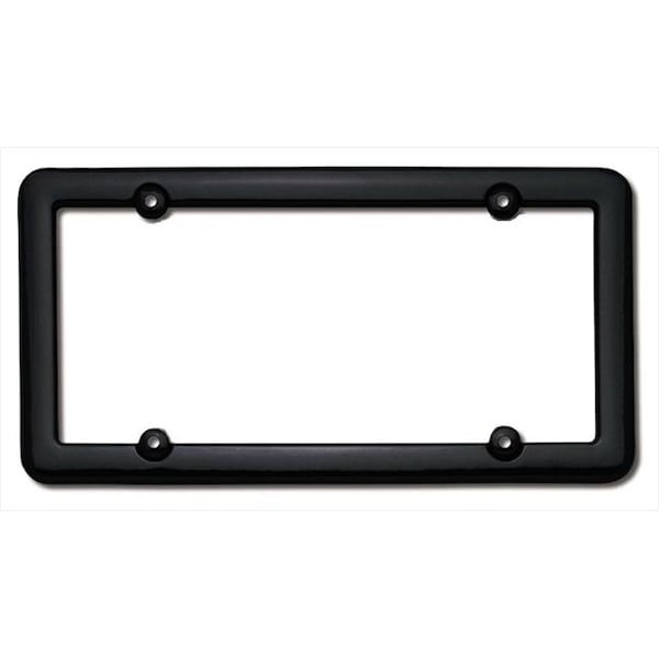 Cruiser Accessories Cruiser Accessories 20640 Nouveau License Plate Frame; Black Plastic 20640 - main